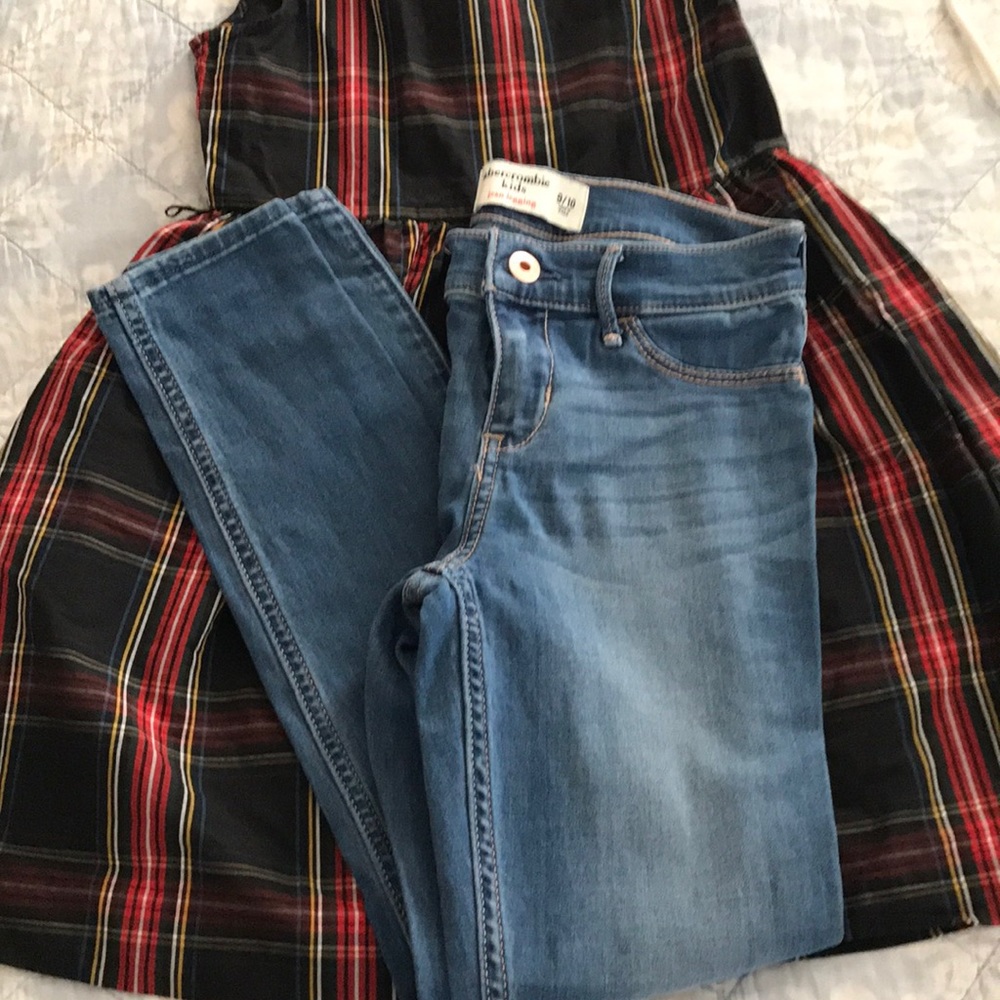 Abercrombie kids Jean leggings